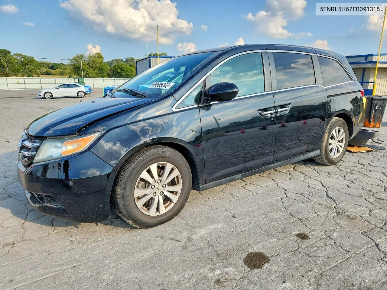 HONDA ODYSSEY 2015, VIN 5FNRL5H67FB091315