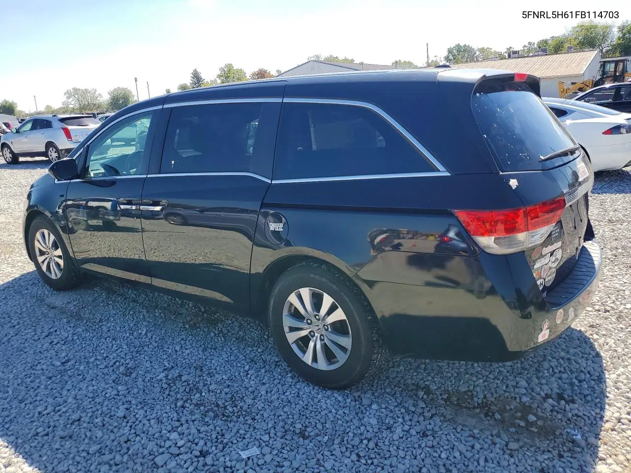2015 HONDA ODYSSEY VIN 5FNRL5H61FB114703 — фото 2