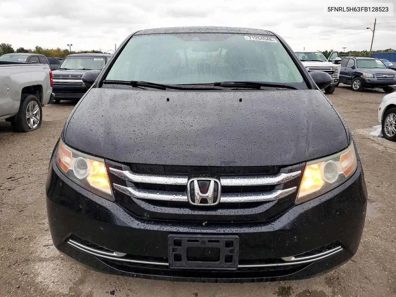 2015 HONDA ODYSSEY VIN 5FNRL5H63FB128523 — фото 5