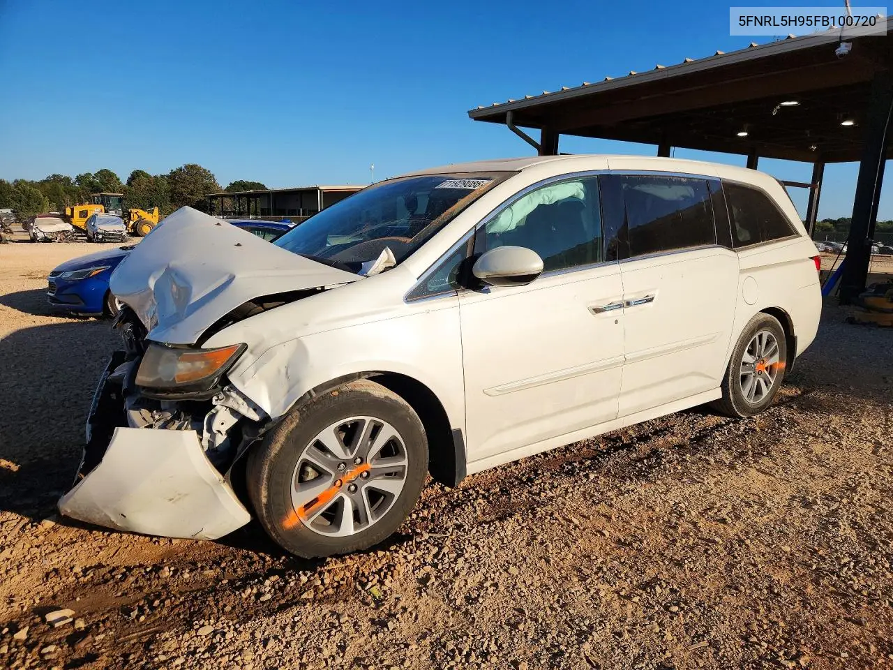 HONDA ODYSSEY 2015, VIN 5FNRL5H95FB100720