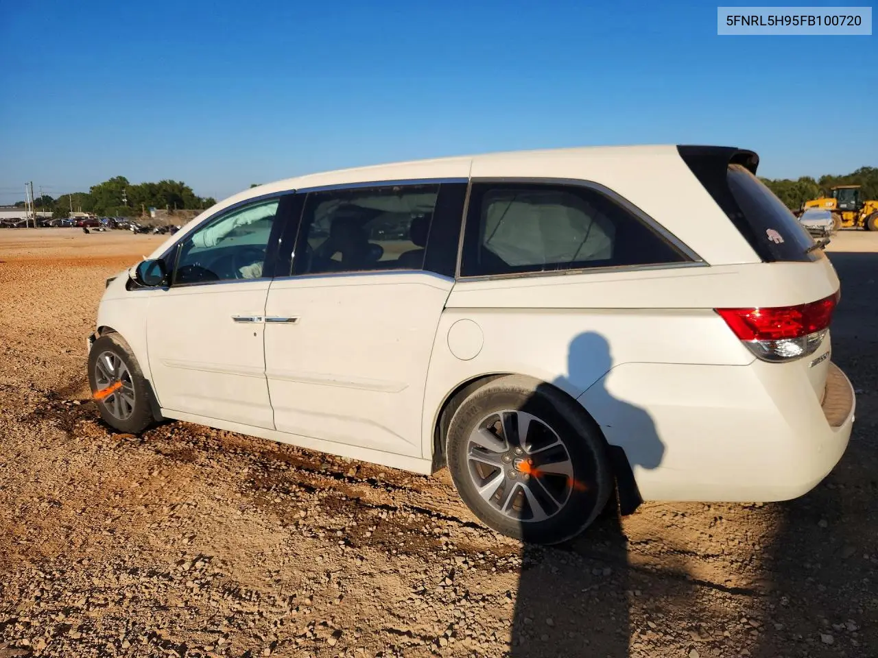 2015 HONDA ODYSSEY VIN 5FNRL5H95FB100720 — фото 2