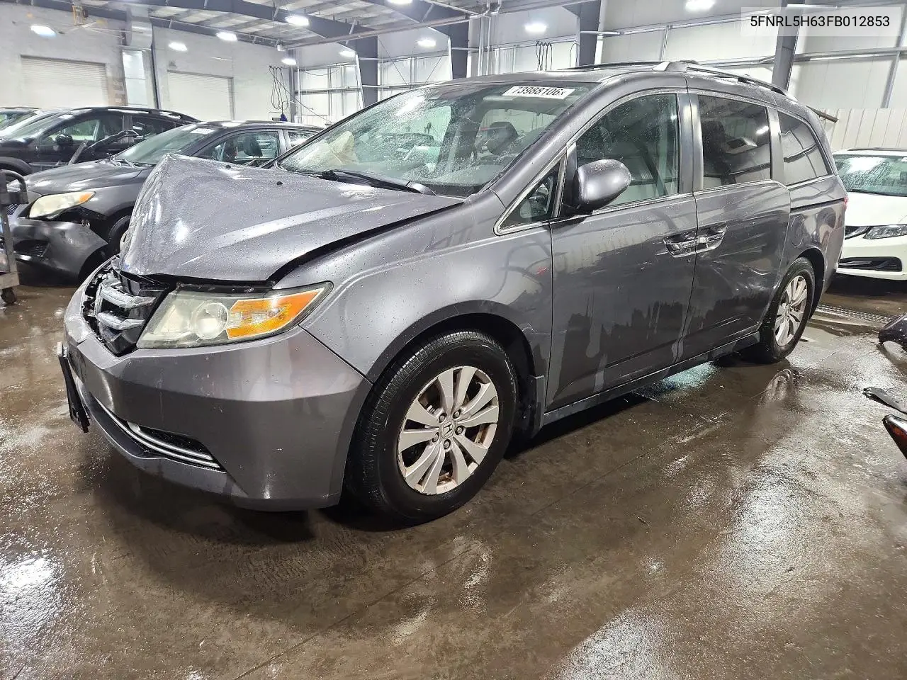 HONDA ODYSSEY 2015, VIN 5FNRL5H63FB012853