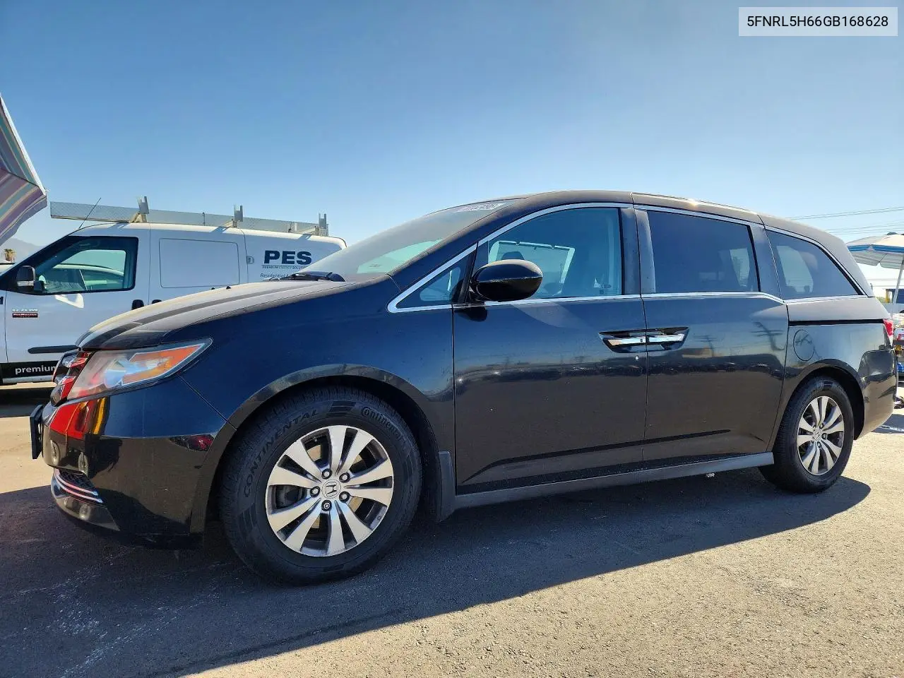 HONDA ODYSSEY 2016, VIN 5FNRL5H66GB168628