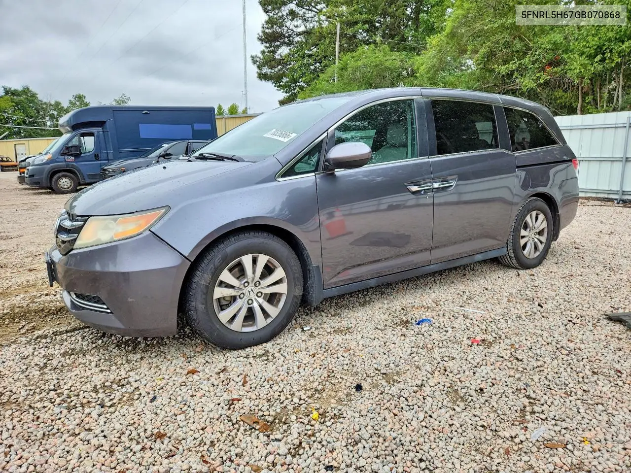 HONDA ODYSSEY 2016, VIN 5FNRL5H67GB070868