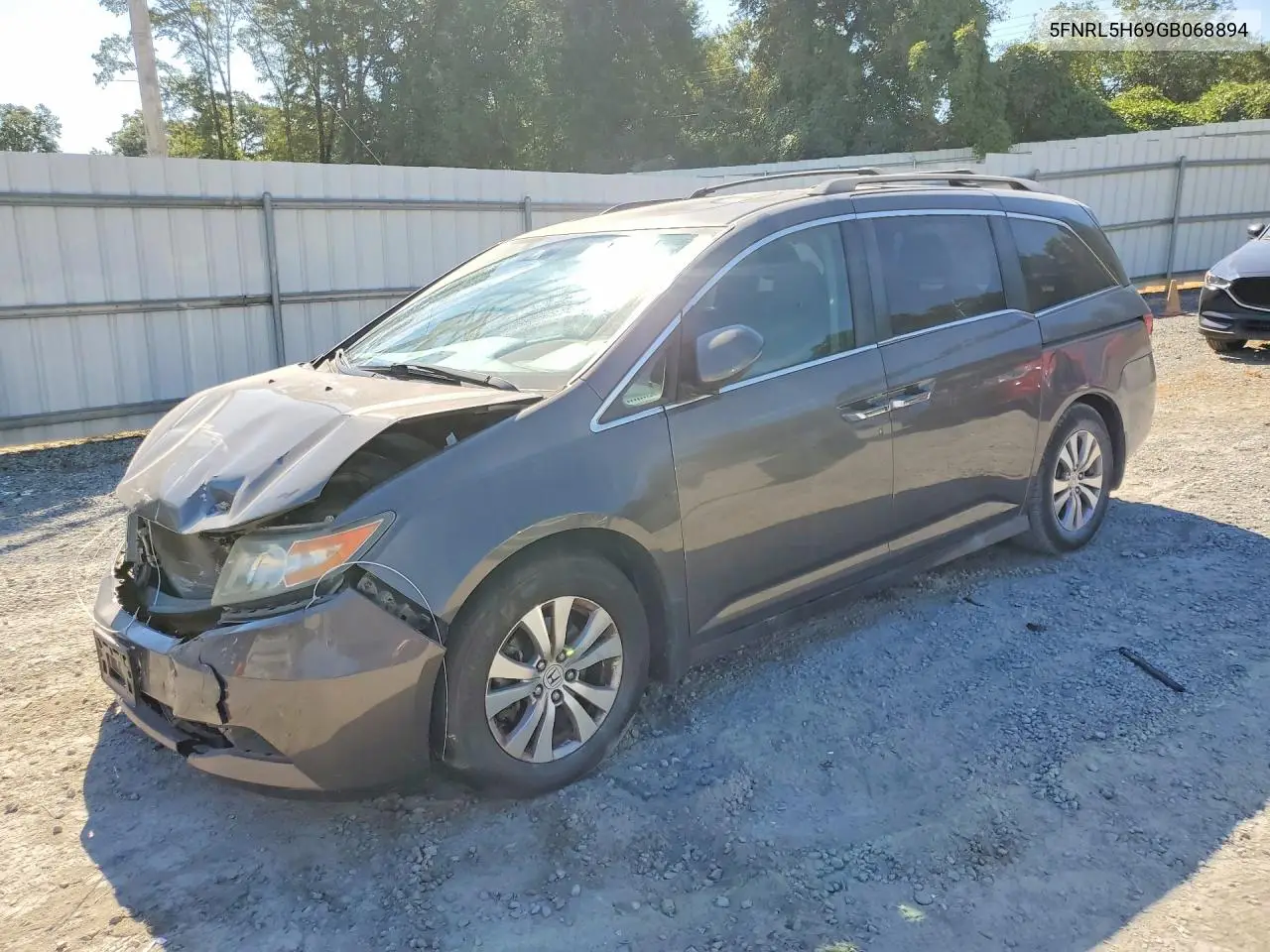 HONDA ODYSSEY 2016, VIN 5FNRL5H69GB068894