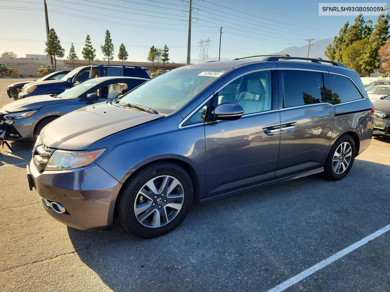 HONDA ODYSSEY 2016, VIN 5FNRL5H93GB050059