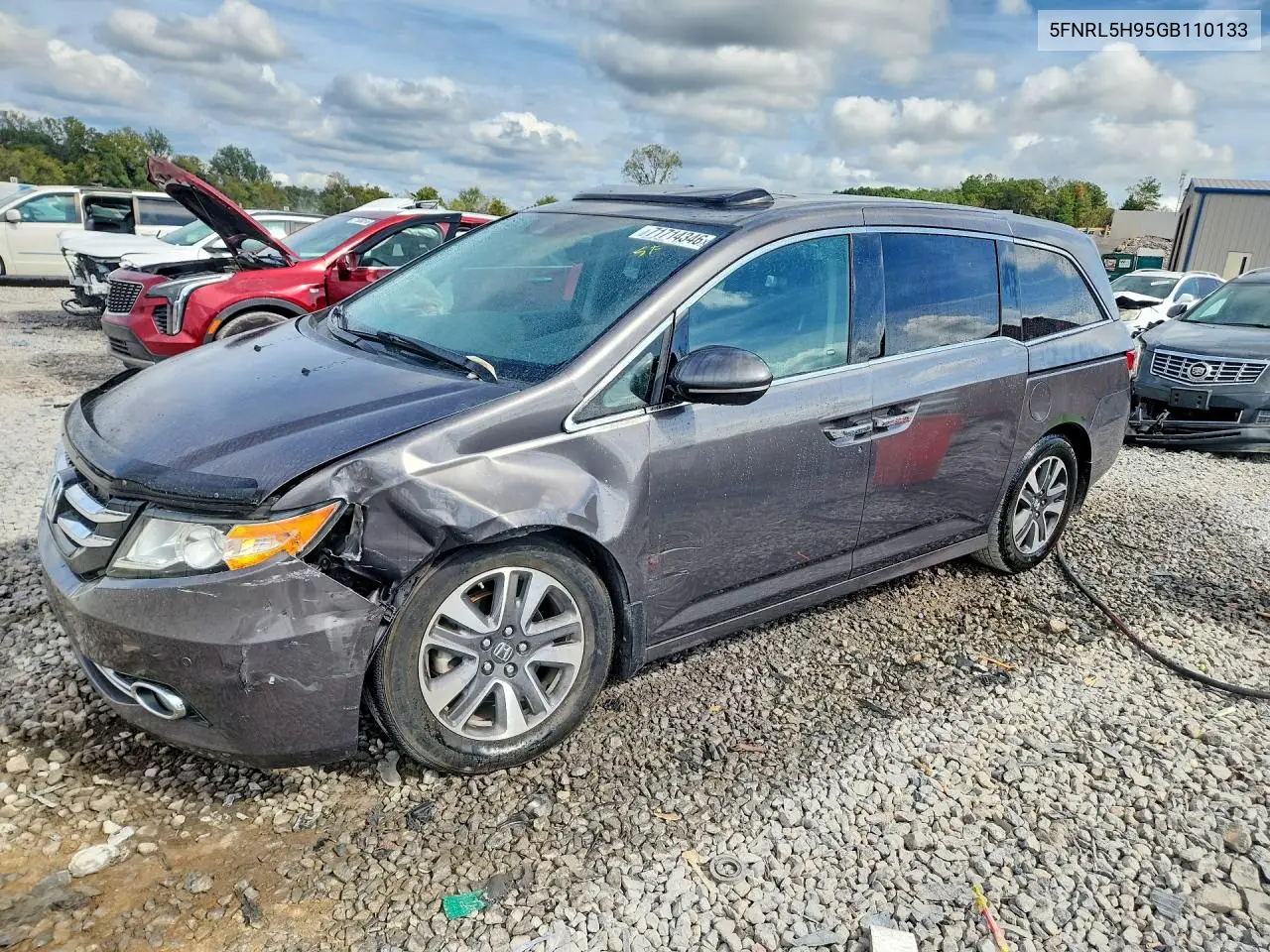 HONDA ODYSSEY 2016, VIN 5FNRL5H95GB110133