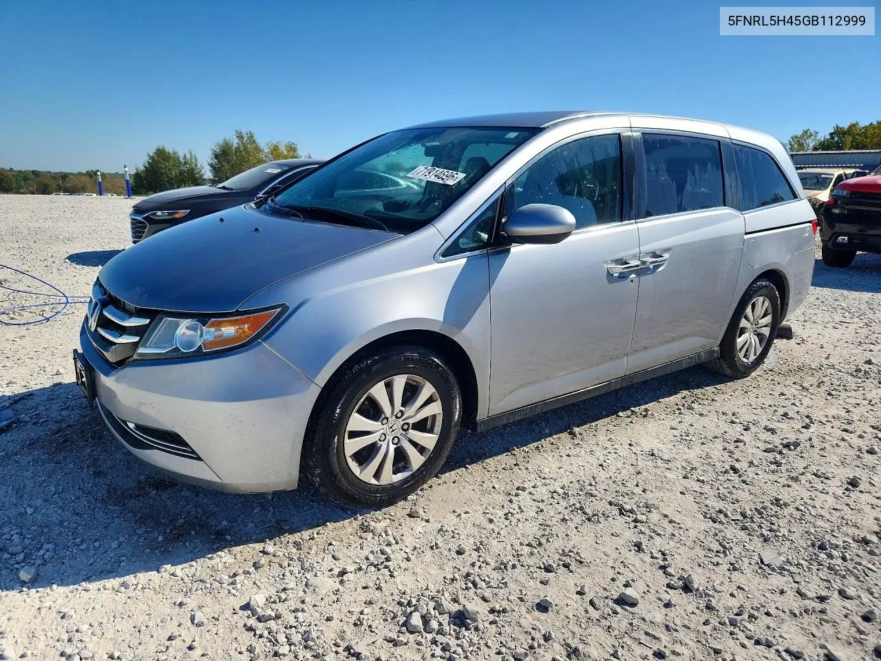 HONDA ODYSSEY 2016, VIN 5FNRL5H45GB112999