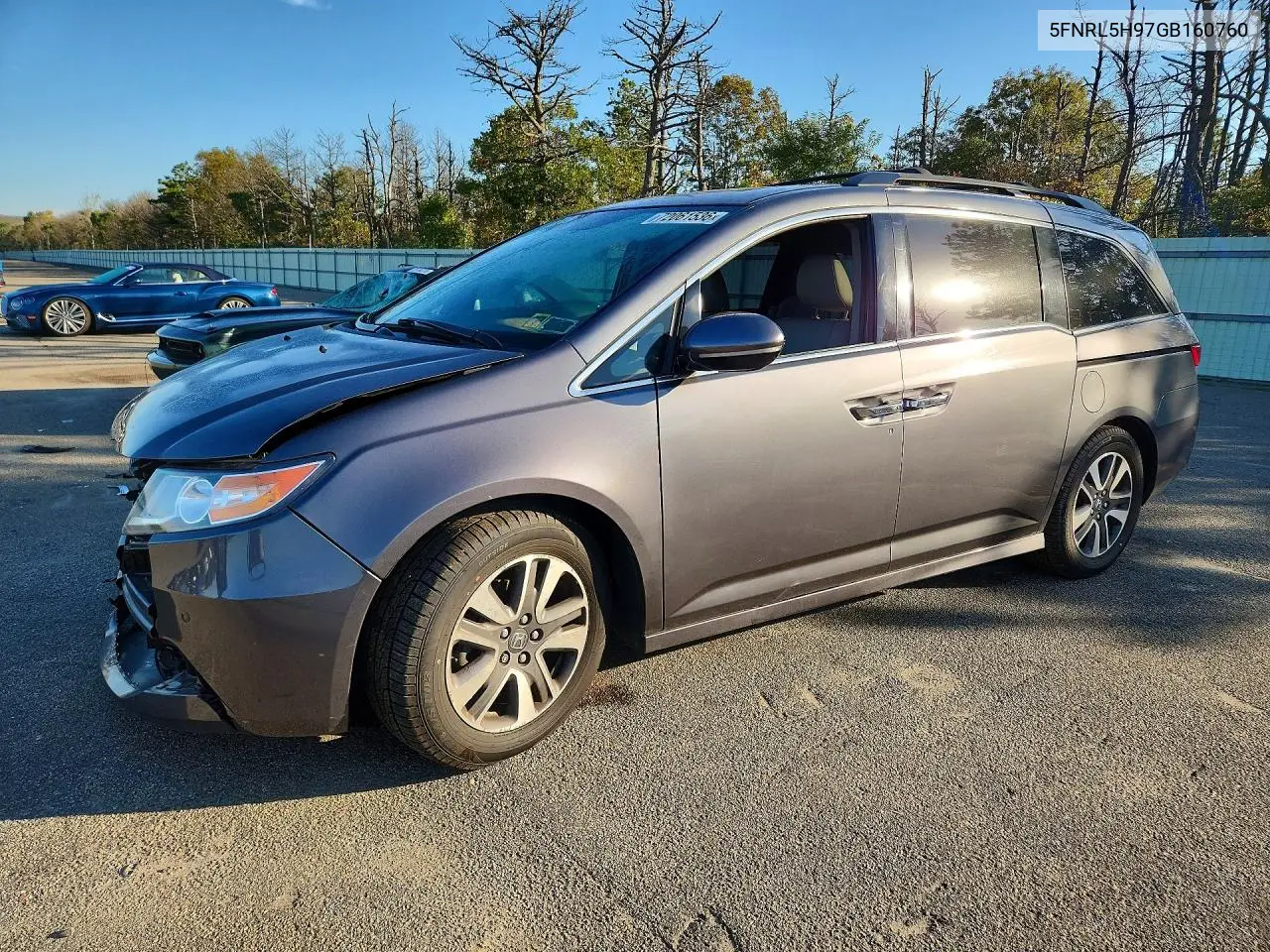 HONDA ODYSSEY 2016, VIN 5FNRL5H97GB160760
