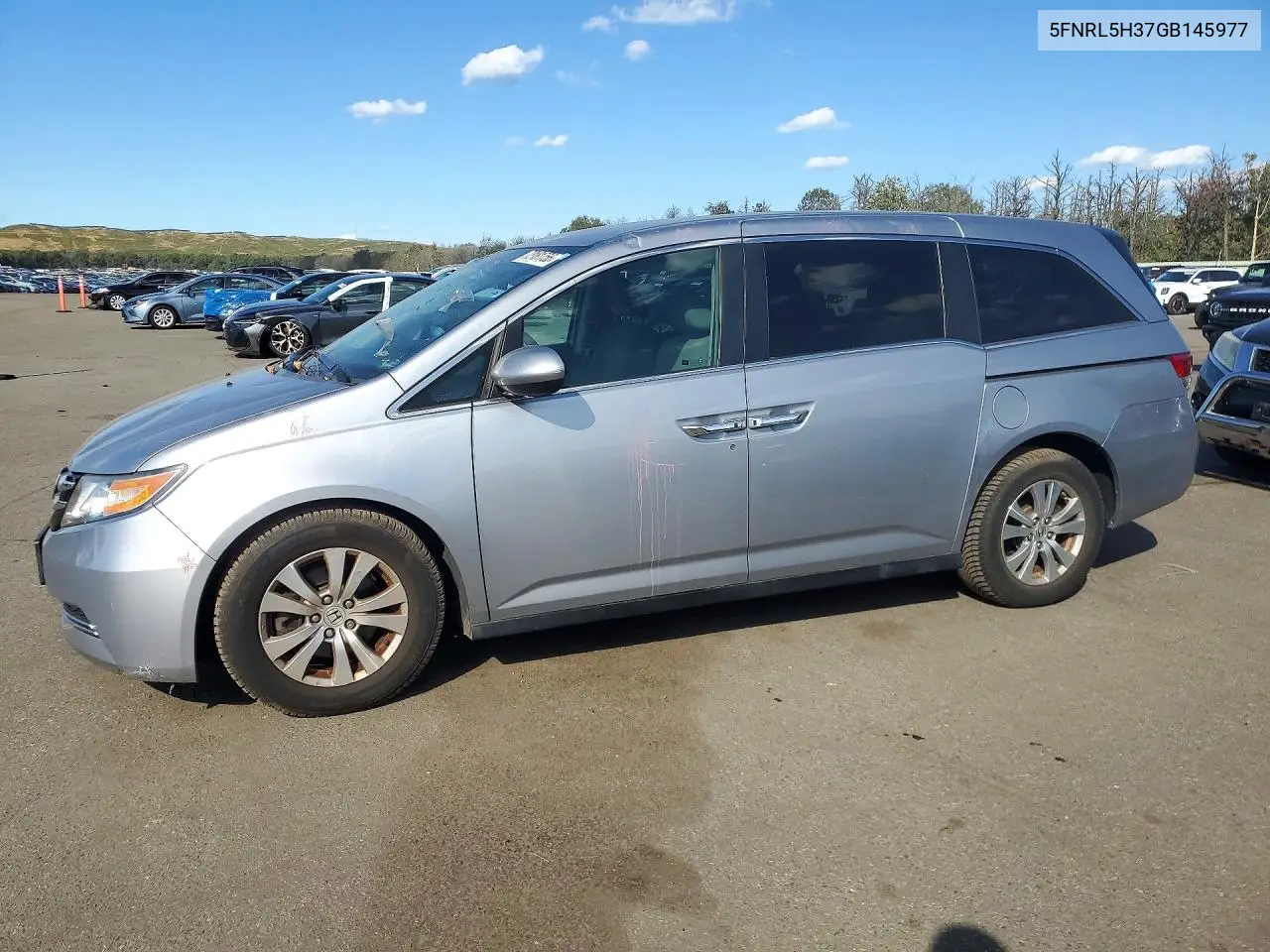 HONDA ODYSSEY 2016, VIN 5FNRL5H37GB145977