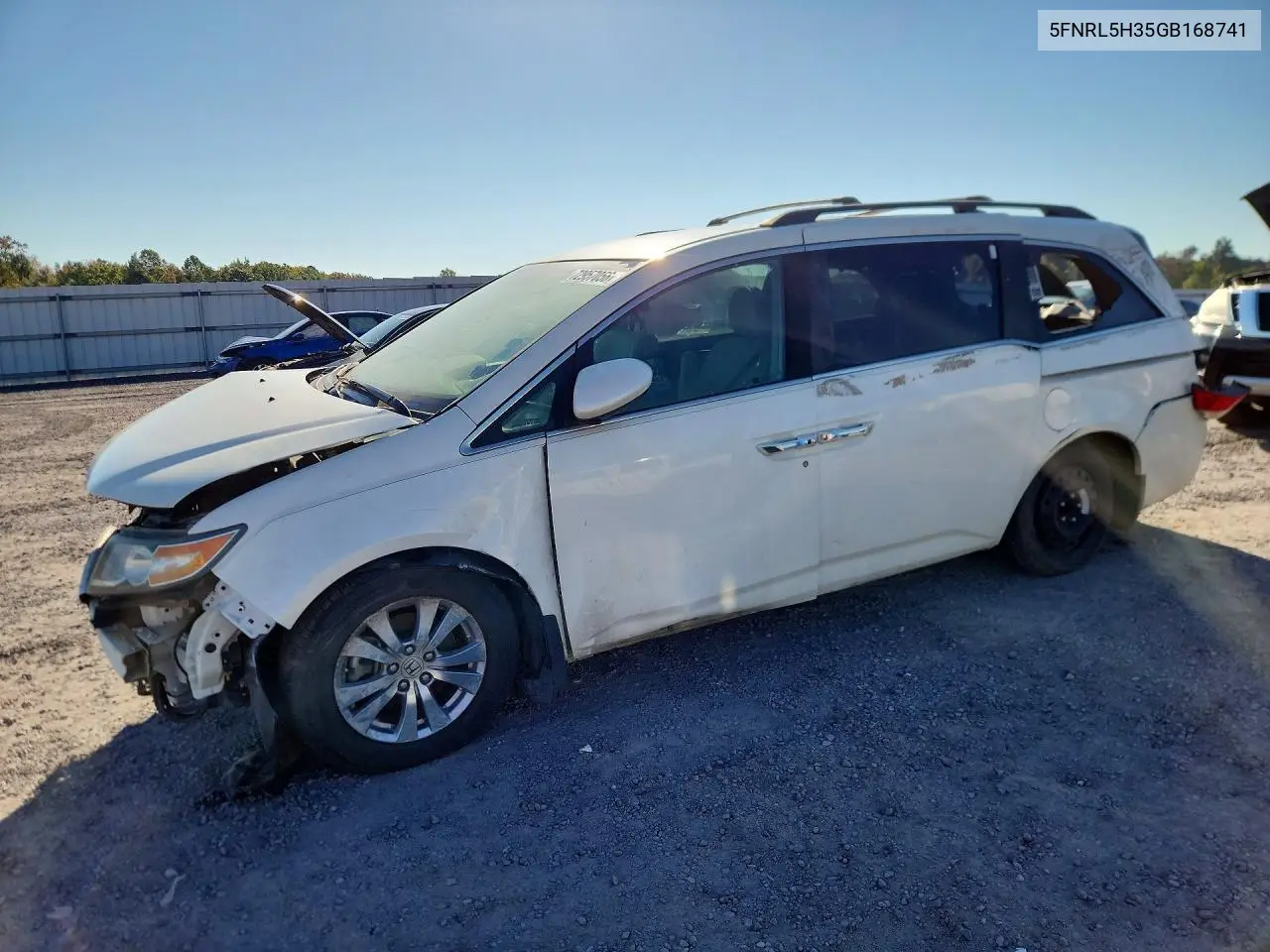 HONDA ODYSSEY 2016, VIN 5FNRL5H35GB168741