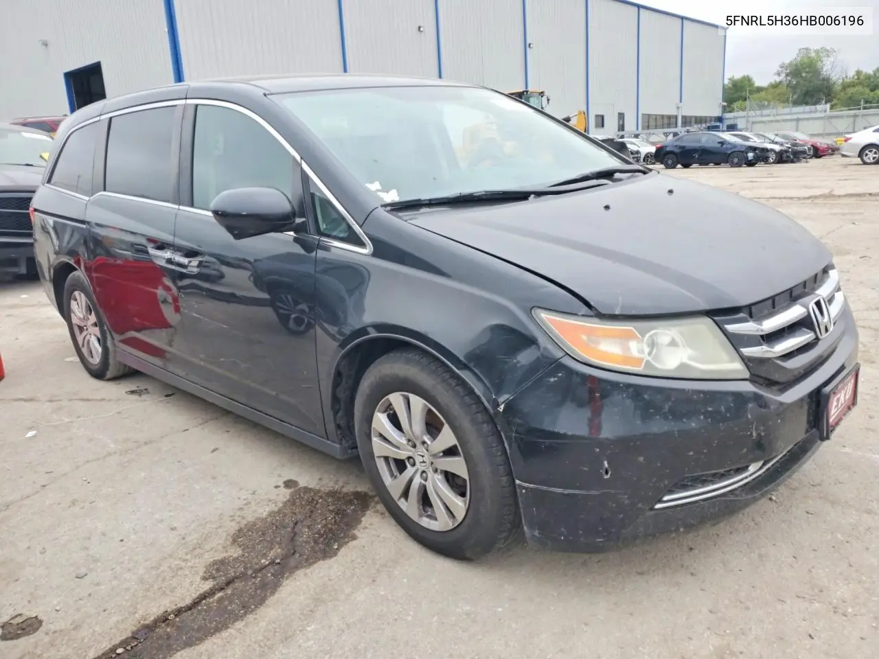 2017 HONDA ODYSSEY VIN 5FNRL5H36HB006196 — фото 4