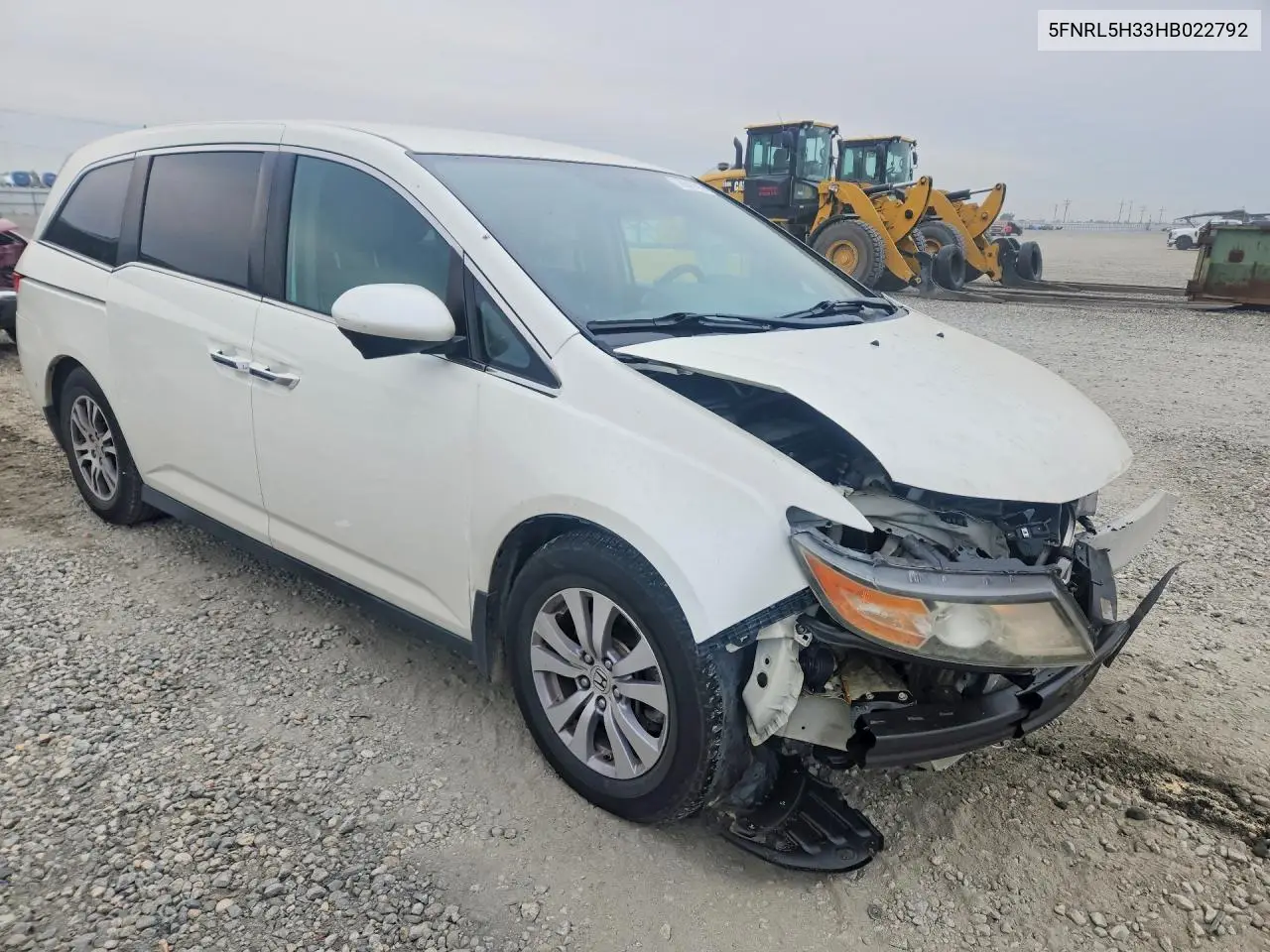 2017 HONDA ODYSSEY VIN 5FNRL5H33HB022792 — фото 4
