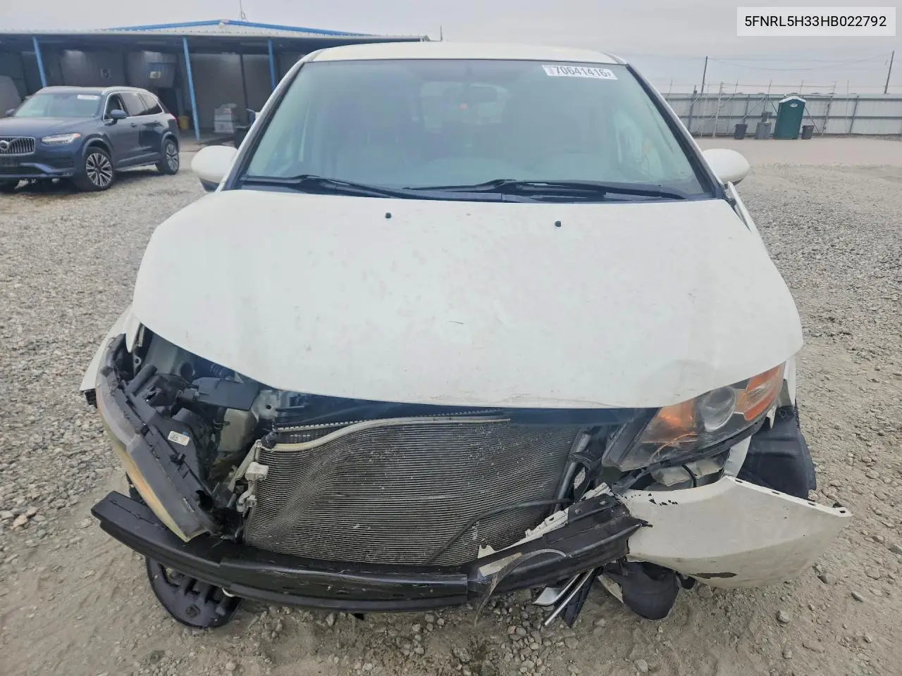 2017 HONDA ODYSSEY VIN 5FNRL5H33HB022792 — фото 5