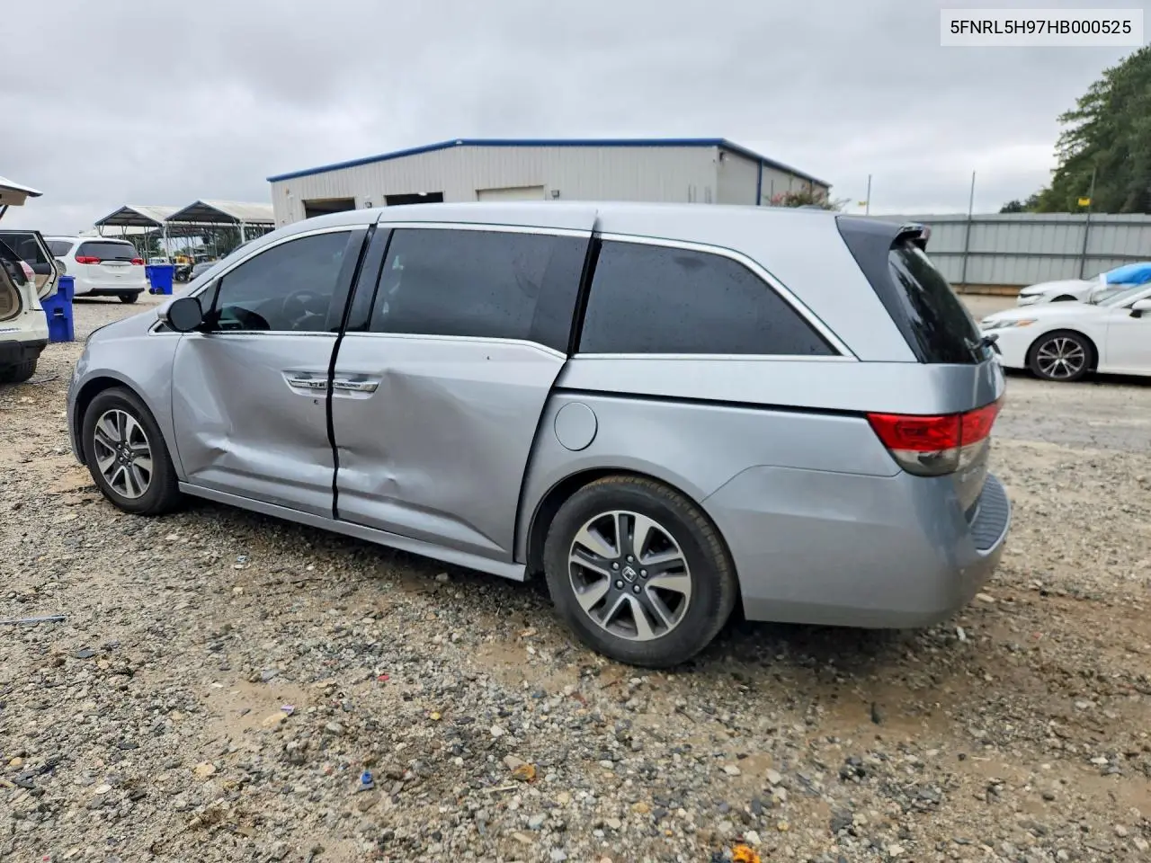 2017 HONDA ODYSSEY VIN 5FNRL5H97HB000525 — фото 2