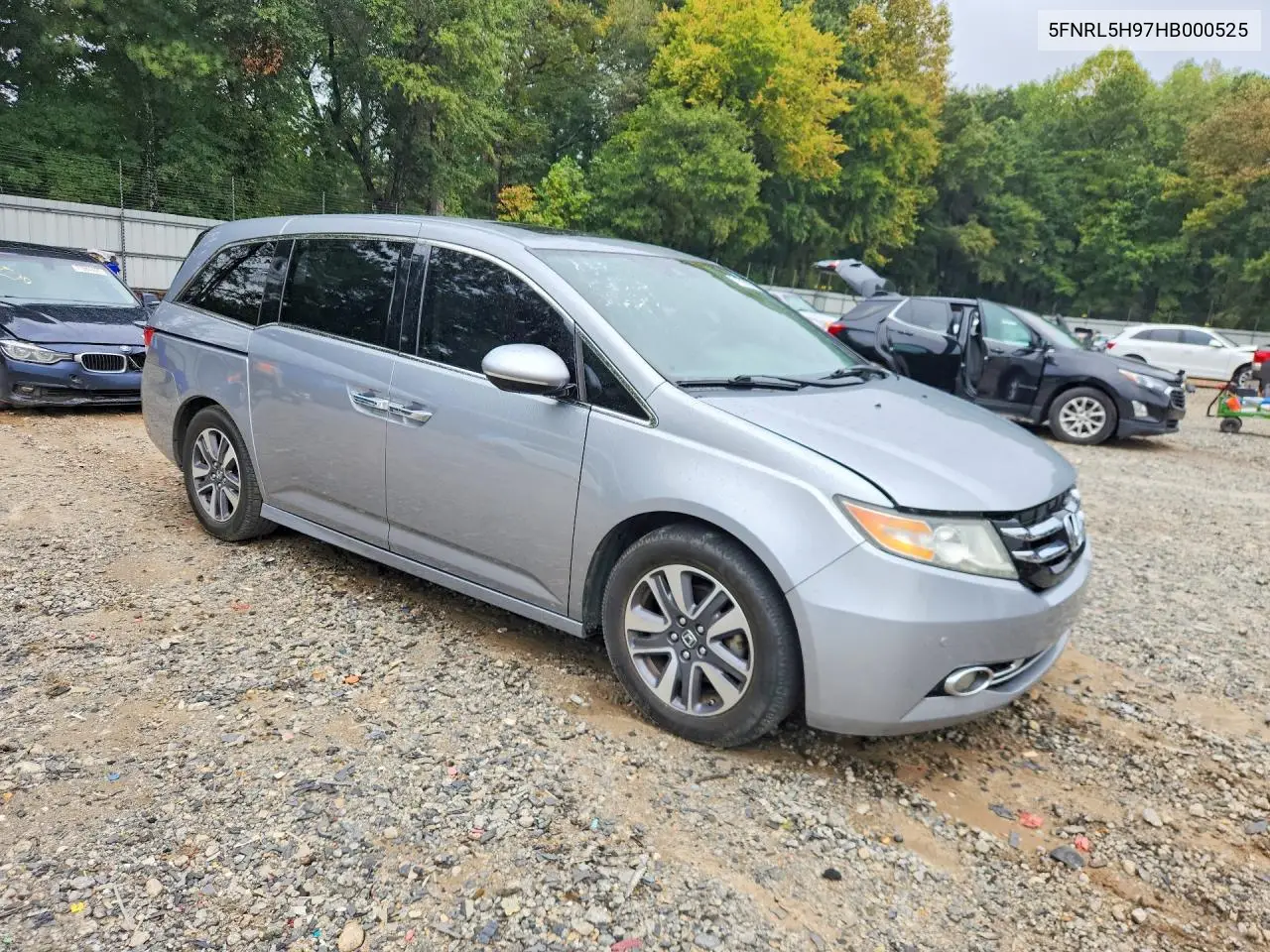 2017 HONDA ODYSSEY VIN 5FNRL5H97HB000525 — фото 4
