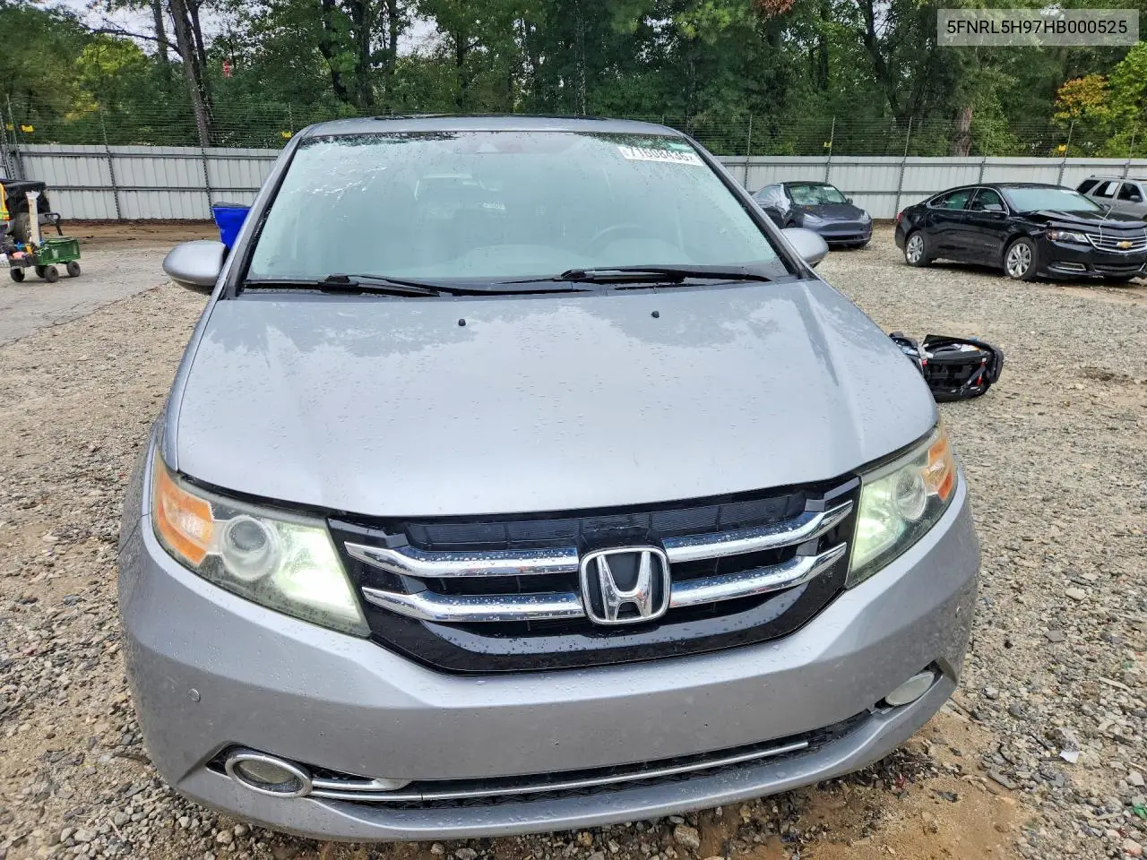 2017 HONDA ODYSSEY VIN 5FNRL5H97HB000525 — фото 5