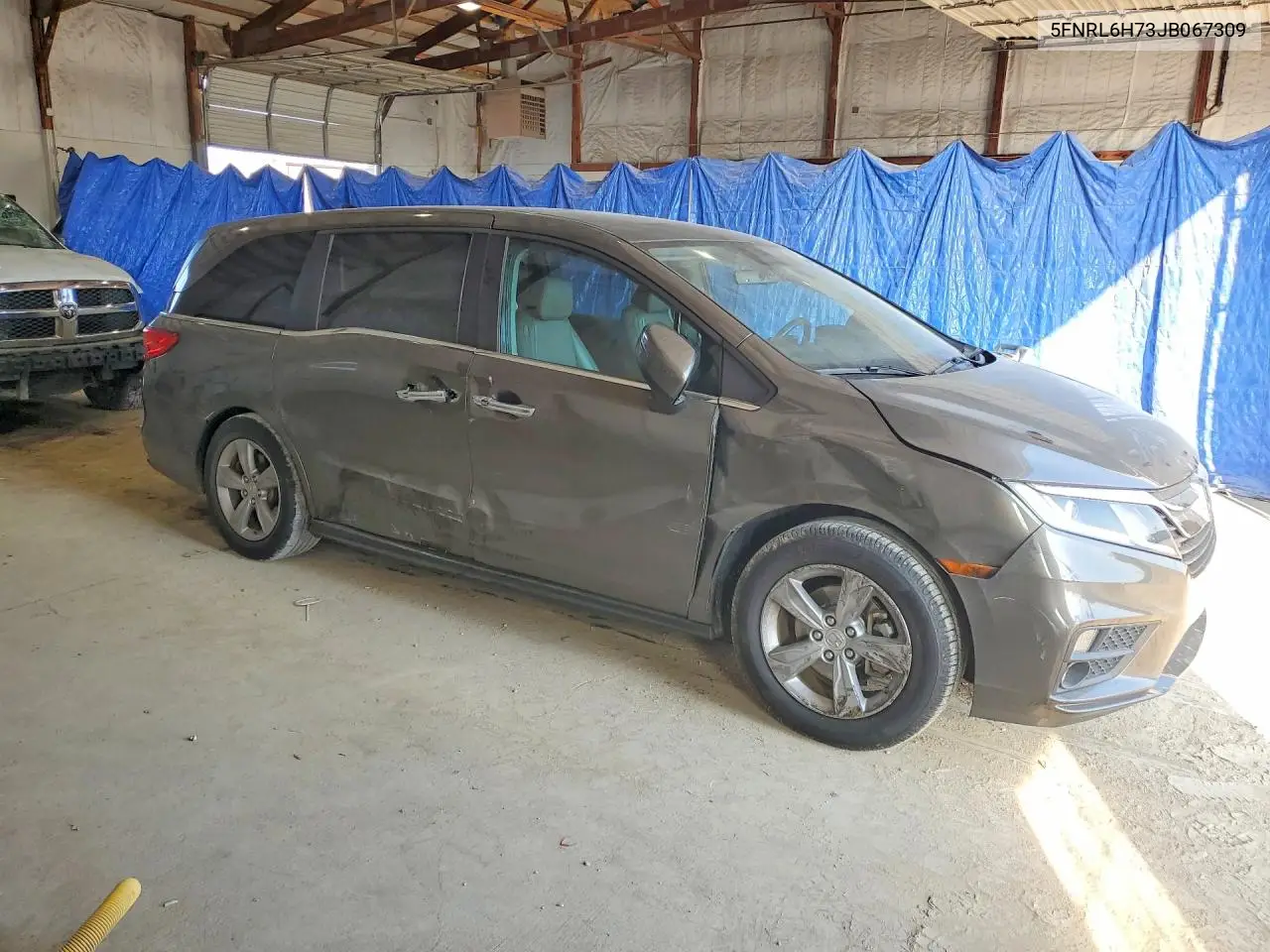 2018 HONDA ODYSSEY VIN 5FNRL6H73JB067309 — фото 4