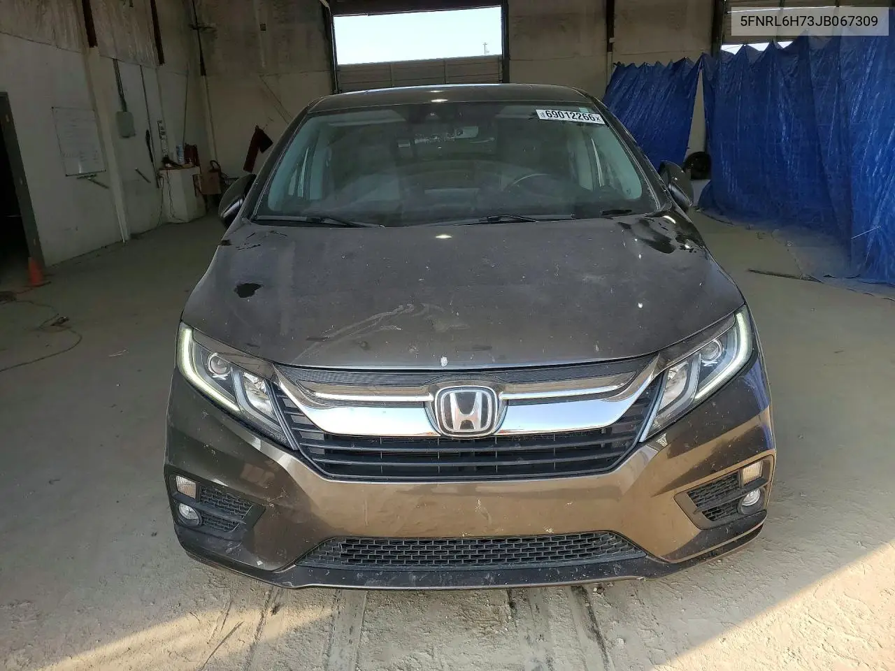 2018 HONDA ODYSSEY VIN 5FNRL6H73JB067309 — фото 5
