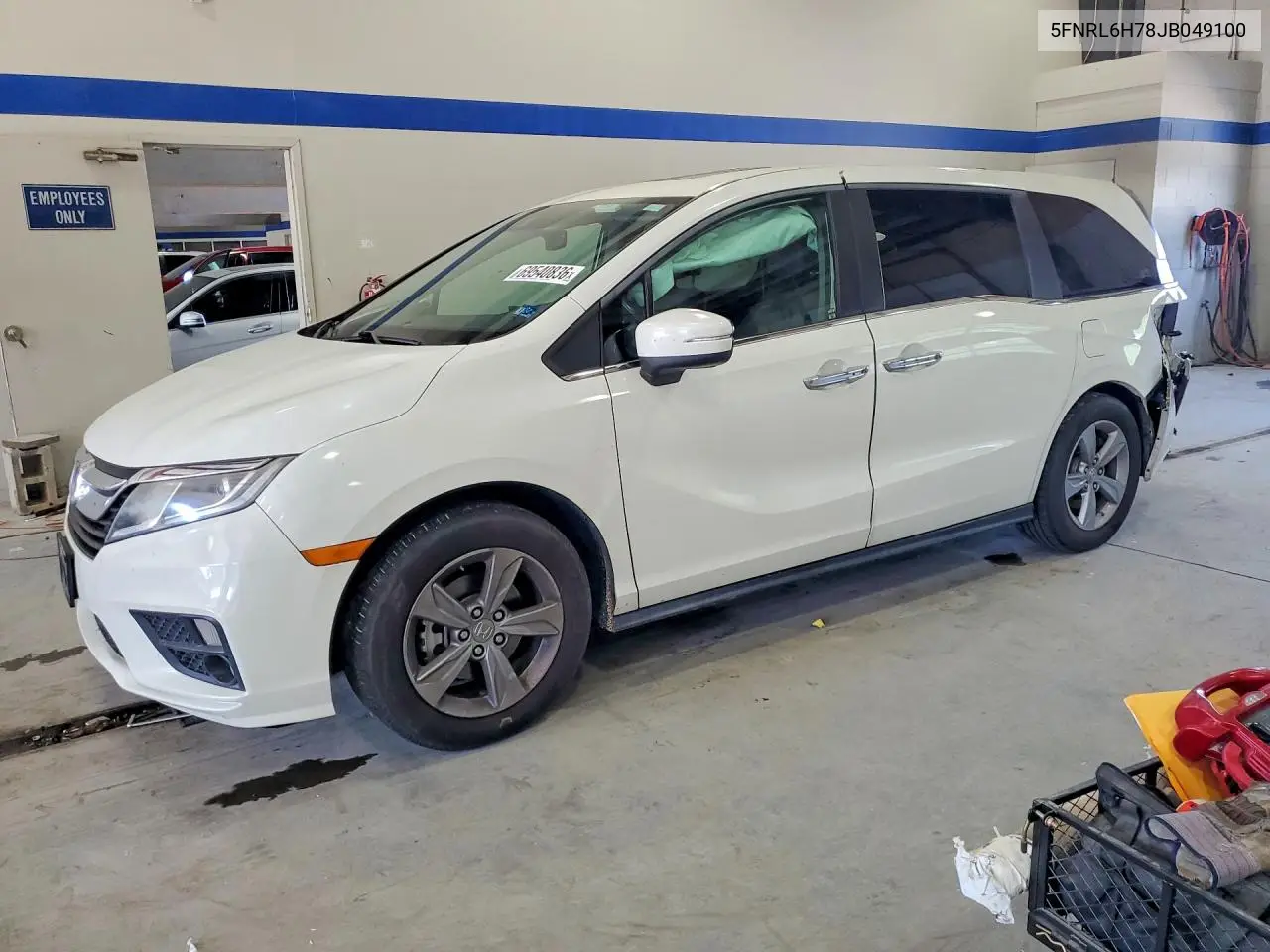 HONDA ODYSSEY 2018, VIN 5FNRL6H78JB049100