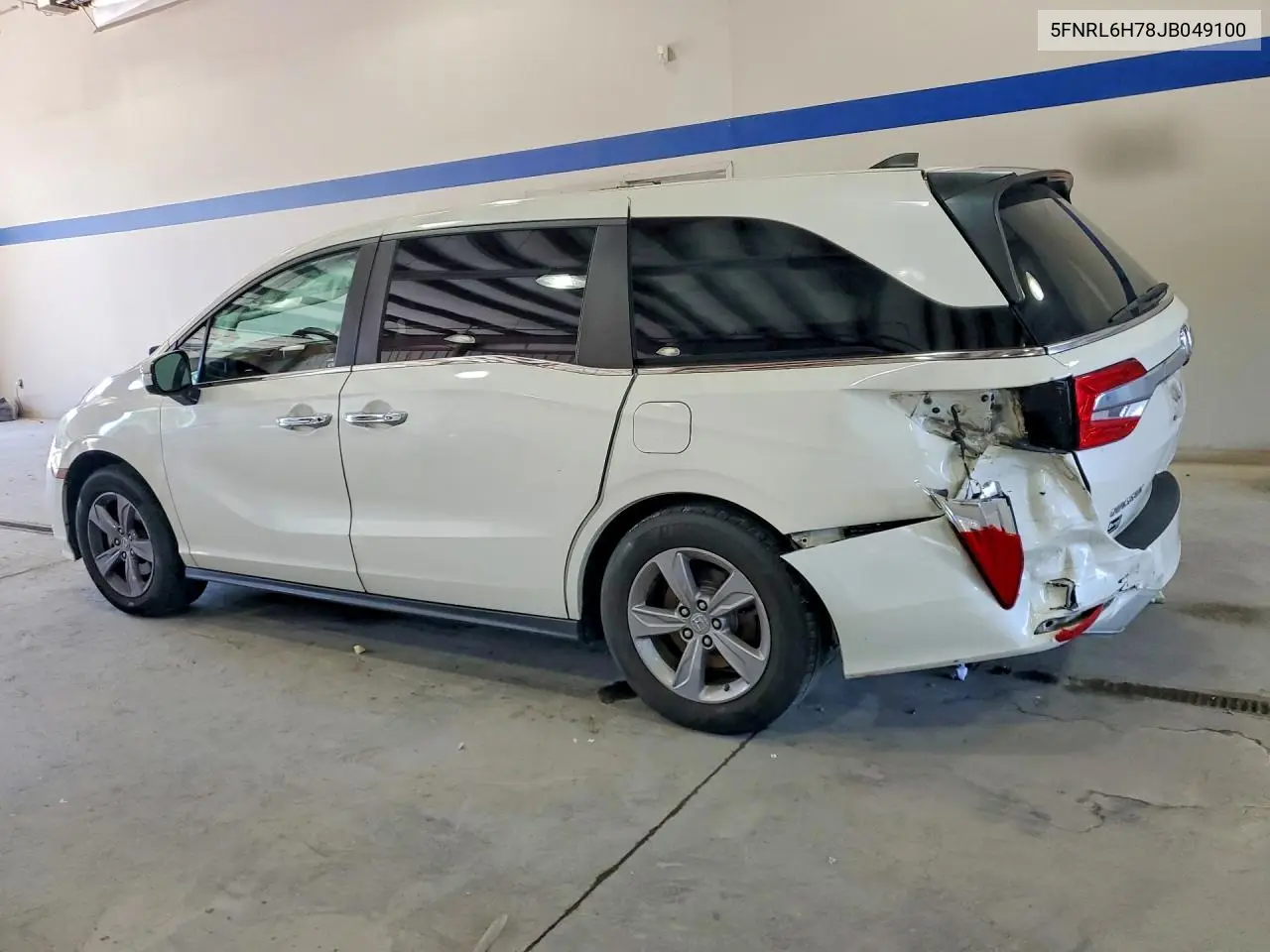 2018 HONDA ODYSSEY VIN 5FNRL6H78JB049100 — фото 2