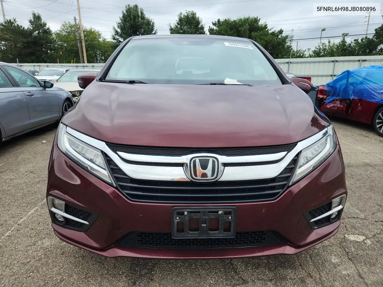 2018 HONDA ODYSSEY VIN 5FNRL6H98JB080896 — фото 5
