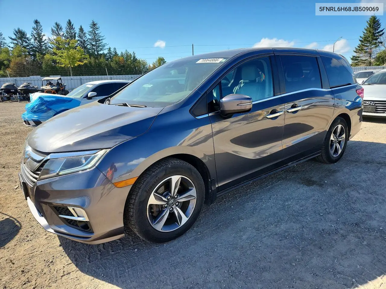 HONDA ODYSSEY 2018, VIN 5FNRL6H68JB509069