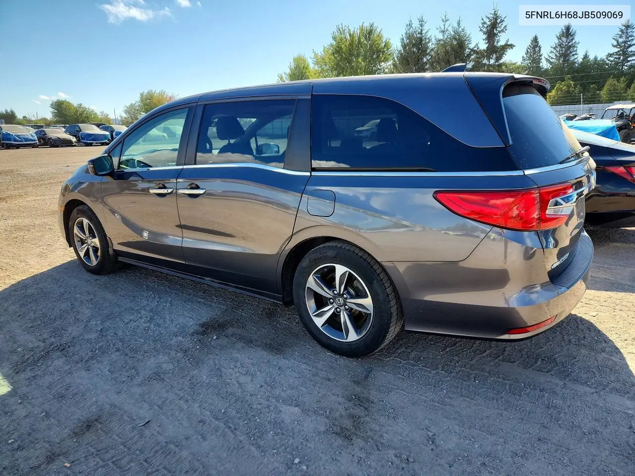 2018 HONDA ODYSSEY VIN 5FNRL6H68JB509069 — фото 2
