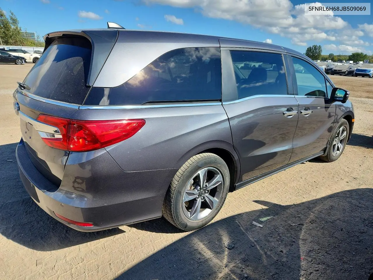 2018 HONDA ODYSSEY VIN 5FNRL6H68JB509069 — фото 3