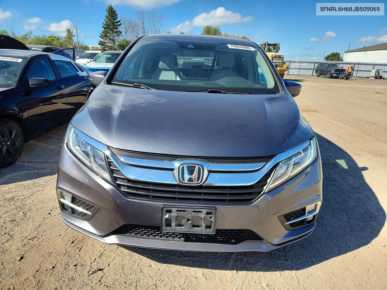 2018 HONDA ODYSSEY VIN 5FNRL6H68JB509069 — фото 5