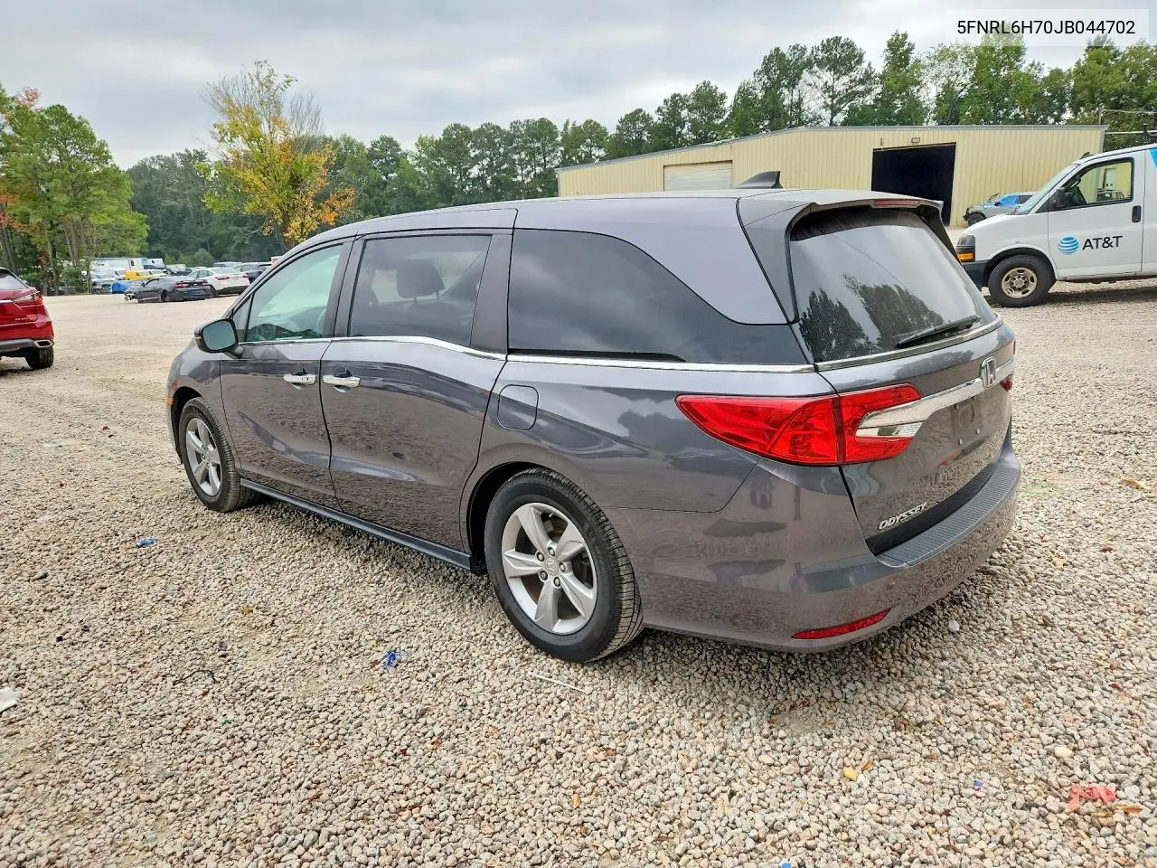 2018 HONDA ODYSSEY VIN 5FNRL6H70JB044702 — фото 2