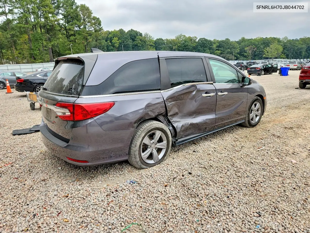 2018 HONDA ODYSSEY VIN 5FNRL6H70JB044702 — фото 3