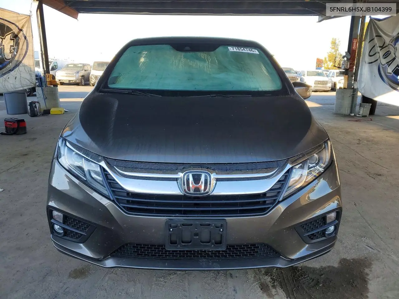 2018 HONDA ODYSSEY VIN 5FNRL6H5XJB104399 — фото 5