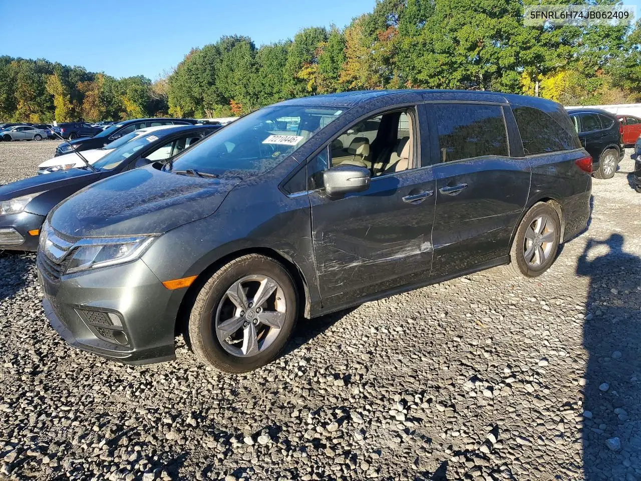 HONDA ODYSSEY 2018, VIN 5FNRL6H74JB062409