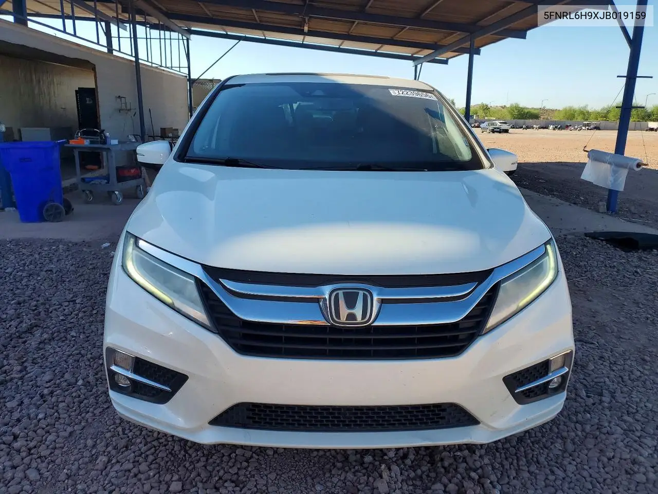 2018 HONDA ODYSSEY VIN 5FNRL6H9XJB019159 — фото 5