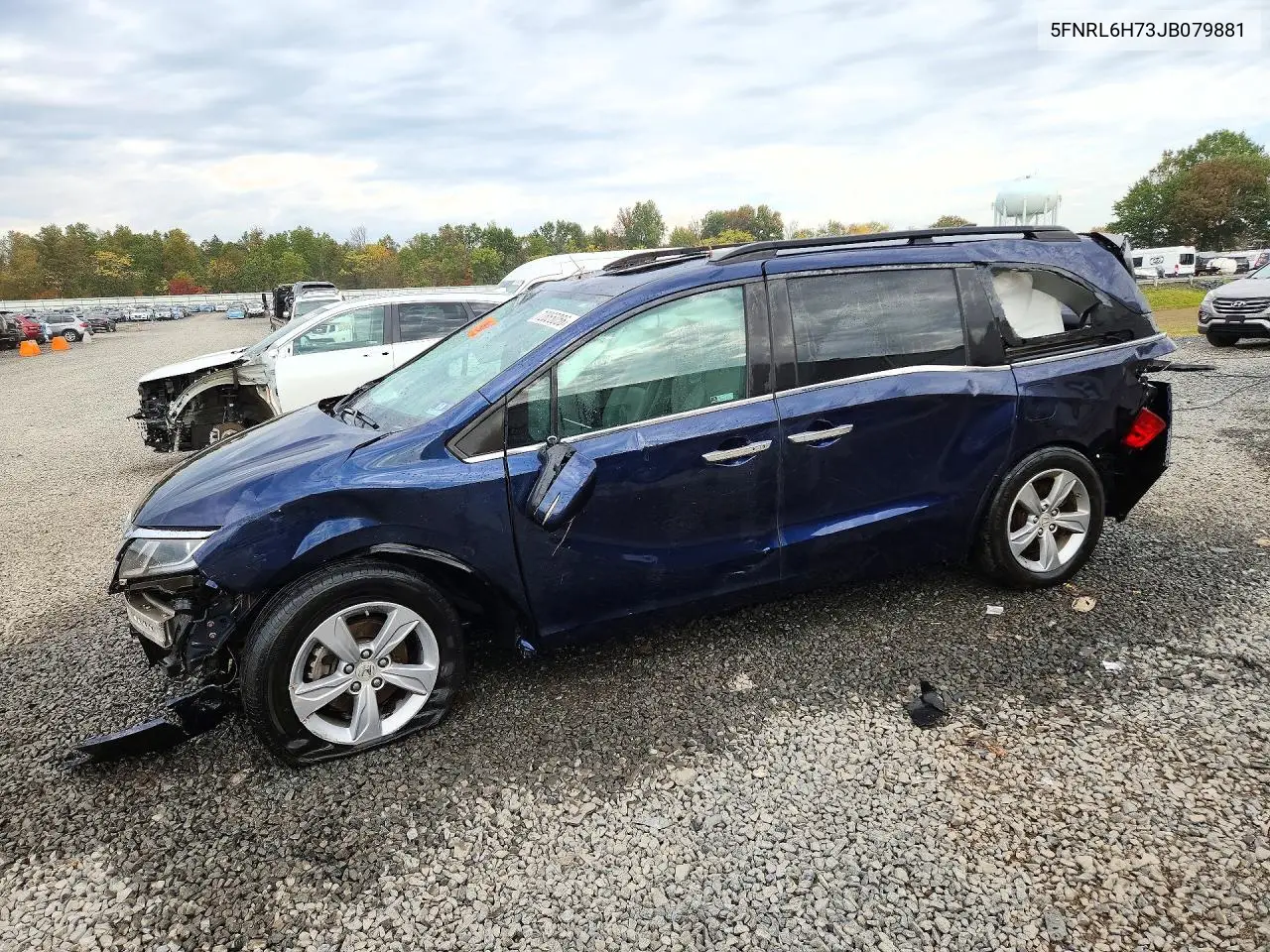 HONDA ODYSSEY 2018, VIN 5FNRL6H73JB079881