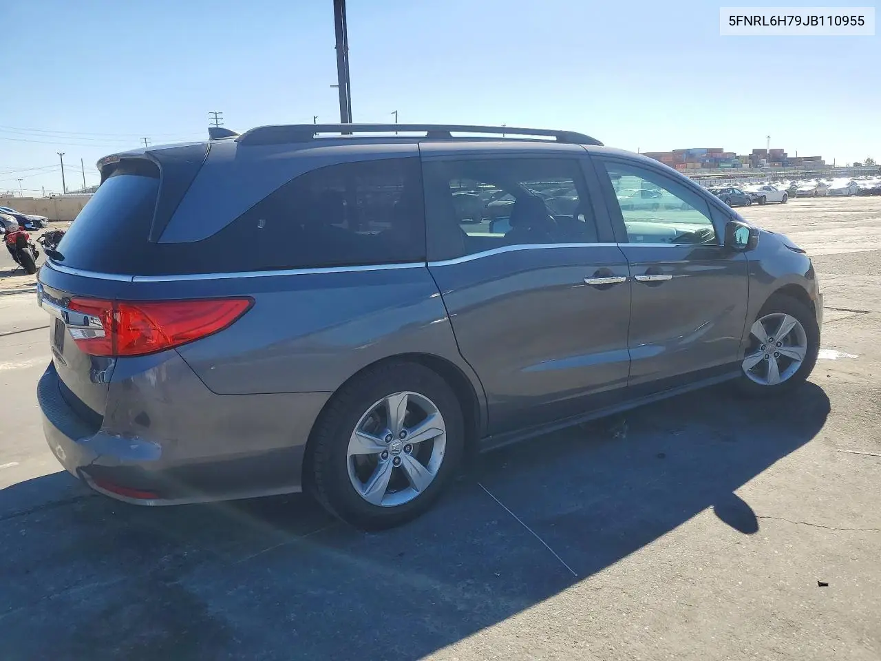 2018 HONDA ODYSSEY VIN 5FNRL6H79JB110955 — фото 3