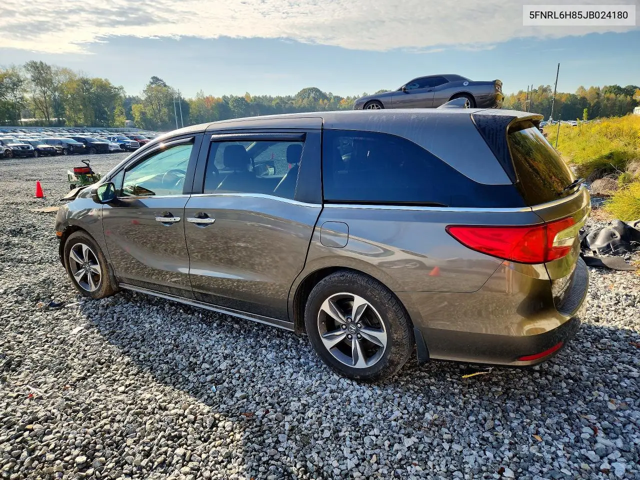 2018 HONDA ODYSSEY VIN 5FNRL6H85JB024180 — фото 2