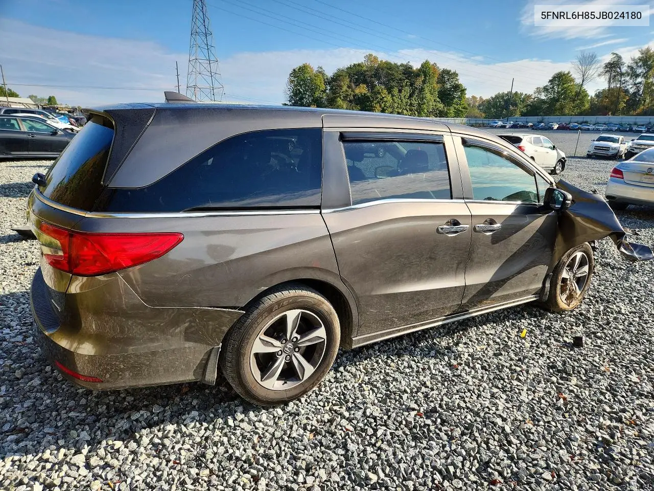 2018 HONDA ODYSSEY VIN 5FNRL6H85JB024180 — фото 3