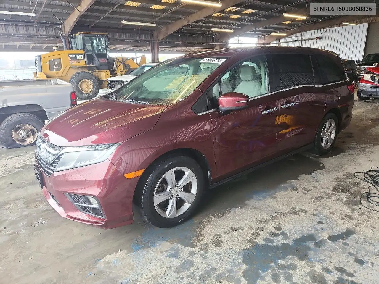 HONDA ODYSSEY 2018, VIN 5FNRL6H50JB068836