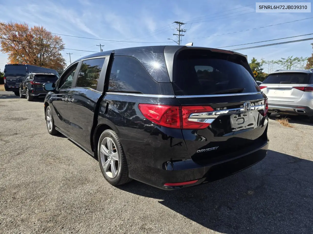 2018 HONDA ODYSSEY VIN 5FNRL6H72JB039310 — фото 3