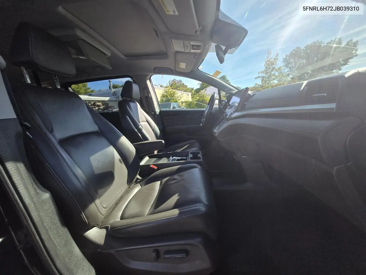 2018 HONDA ODYSSEY VIN 5FNRL6H72JB039310 — фото 5