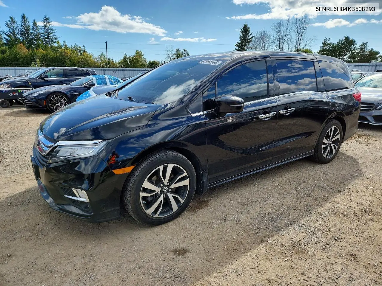 HONDA ODYSSEY 2019, VIN 5FNRL6H84KB508293