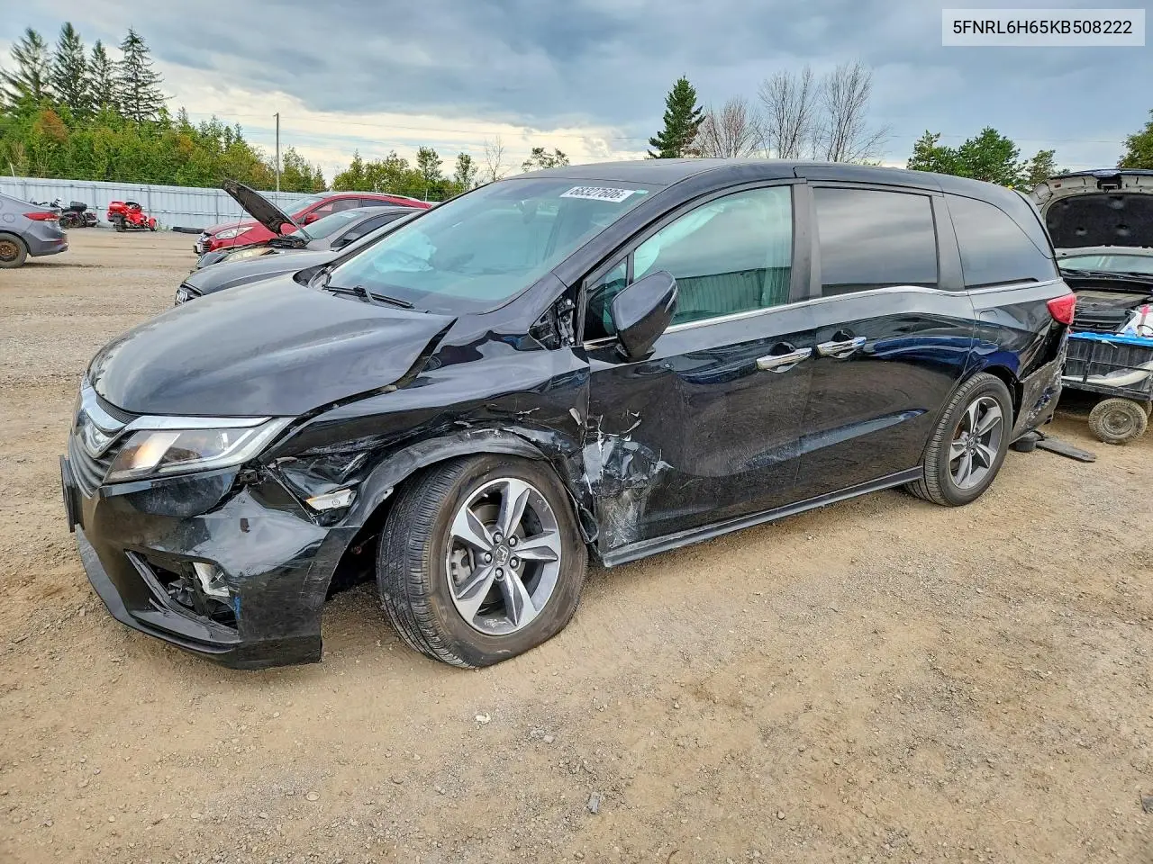 HONDA ODYSSEY 2019, VIN 5FNRL6H65KB508222