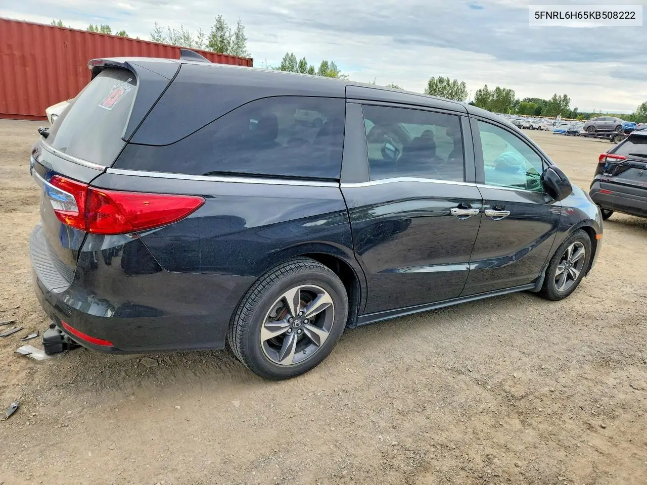 2019 HONDA ODYSSEY VIN 5FNRL6H65KB508222 — фото 3