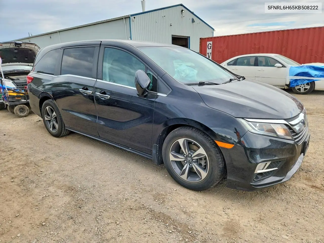 2019 HONDA ODYSSEY VIN 5FNRL6H65KB508222 — фото 4
