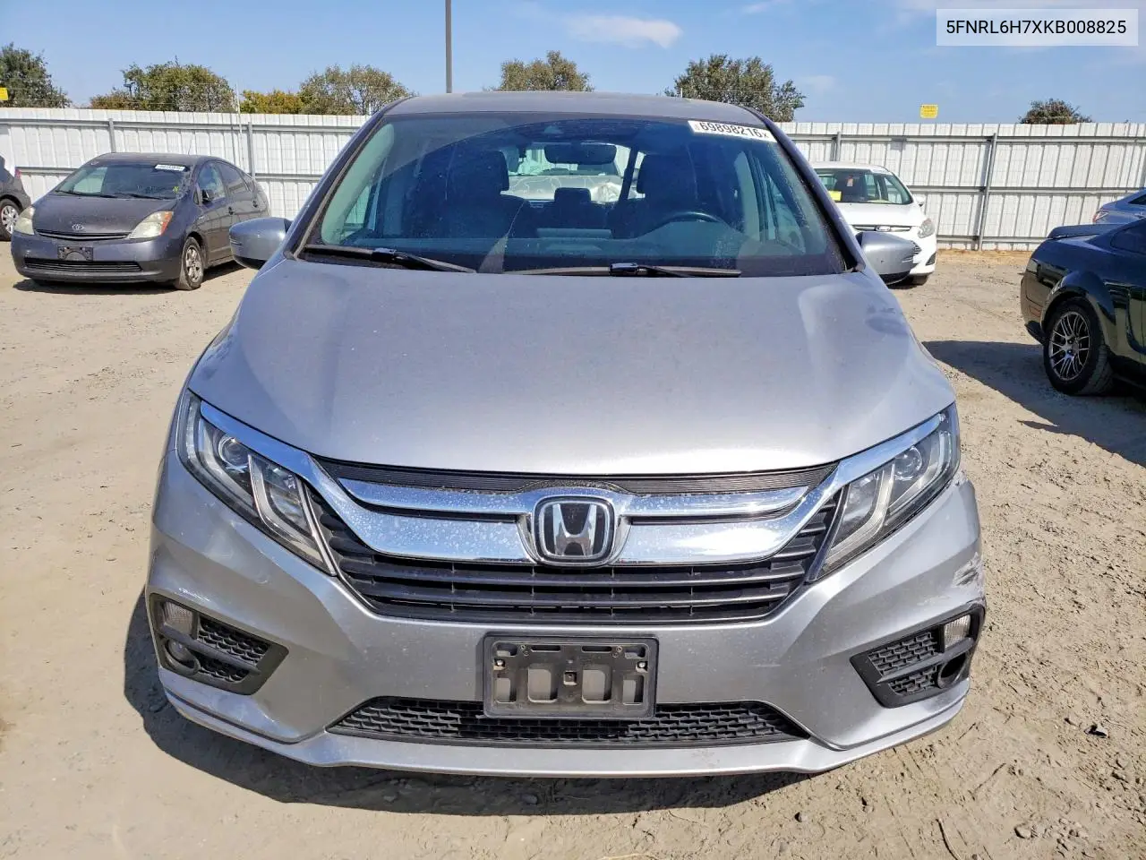 2019 HONDA ODYSSEY VIN 5FNRL6H7XKB008825 — фото 5