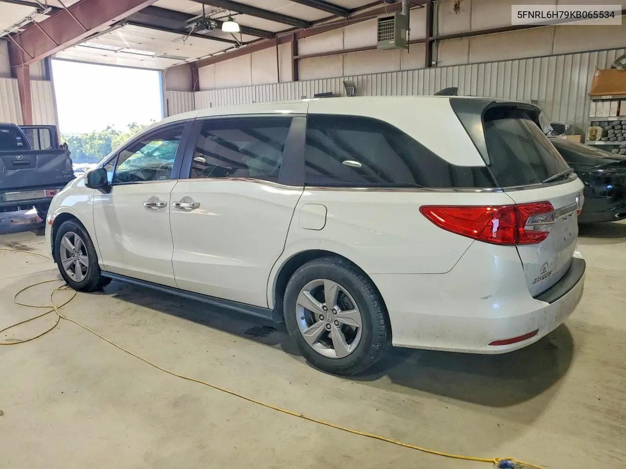 2019 HONDA ODYSSEY VIN 5FNRL6H79KB065534 — фото 2