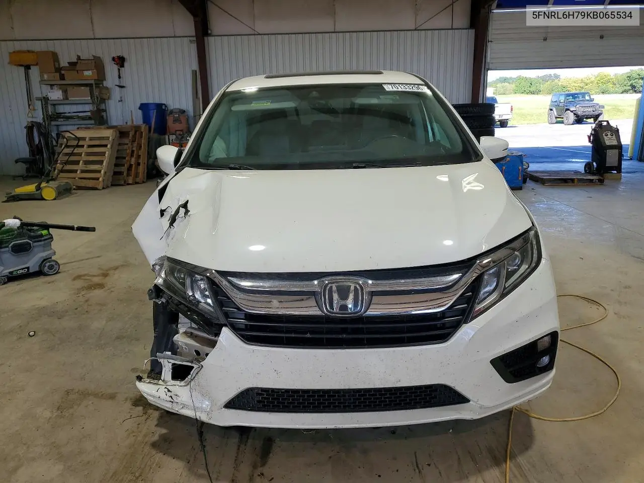 2019 HONDA ODYSSEY VIN 5FNRL6H79KB065534 — фото 5