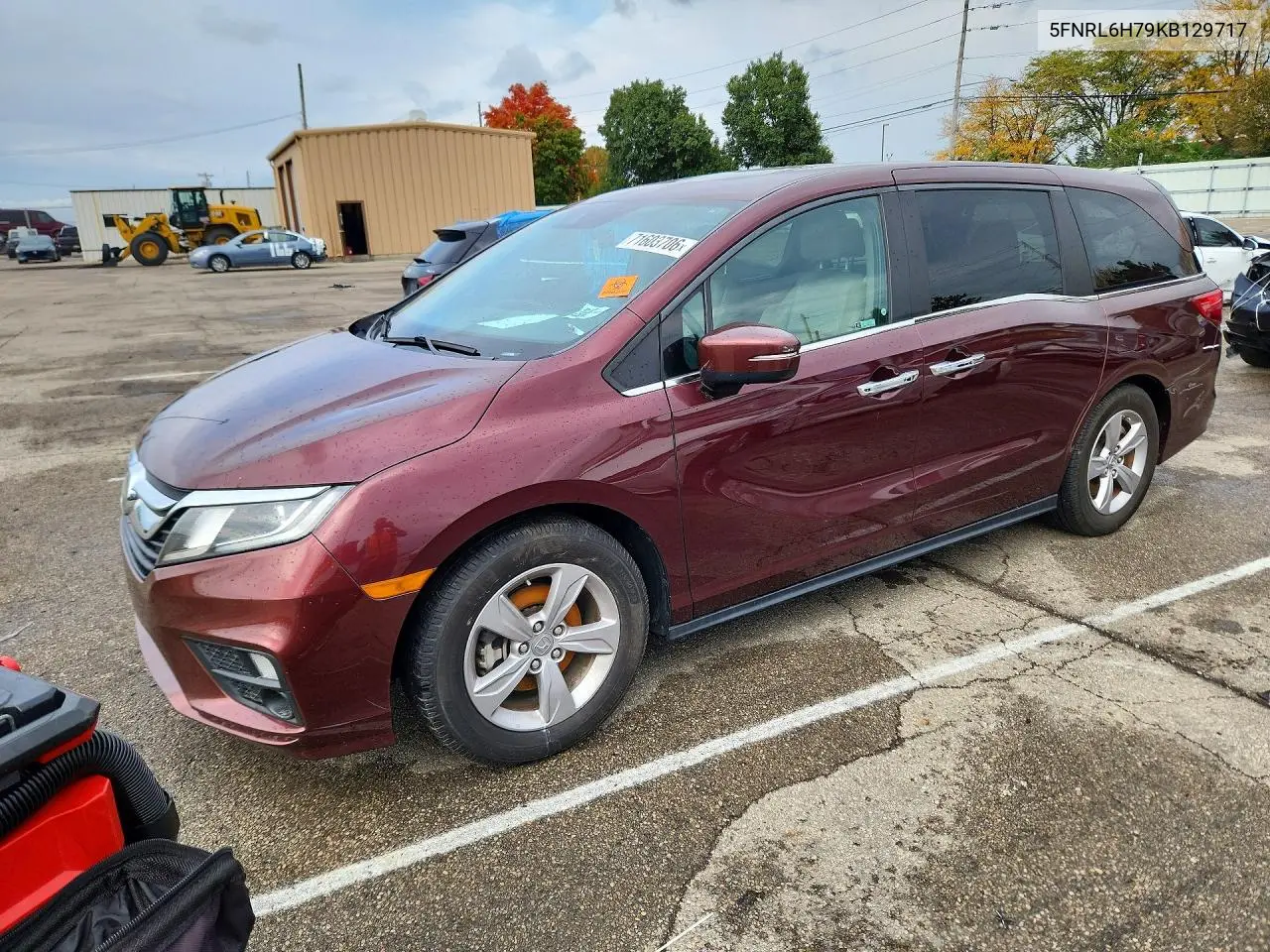 HONDA ODYSSEY 2019, VIN 5FNRL6H79KB129717